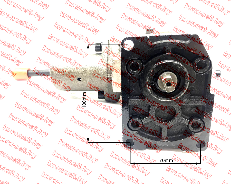 «Гидравлический насос (крепление 3 болта) с распределителем к минитрактору (с плавающим положением)» - фото 3