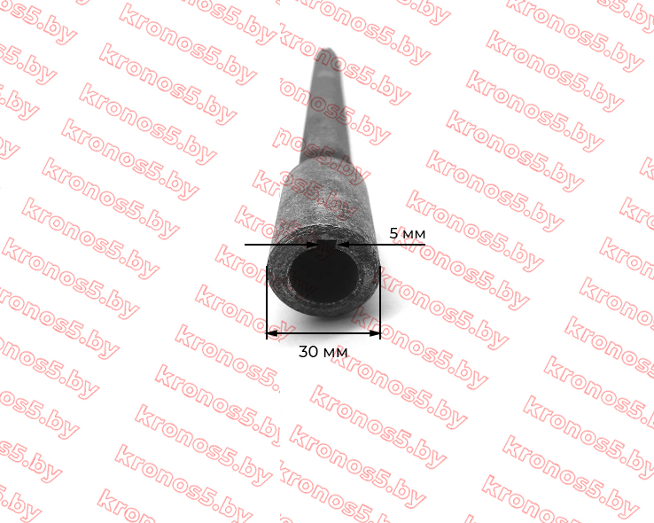 «Вал приводной L-345 мм (шпонка/шлицы) роторной косилки к мотоблоку КРЗ-М1, КР-02, MRP-800» - фото