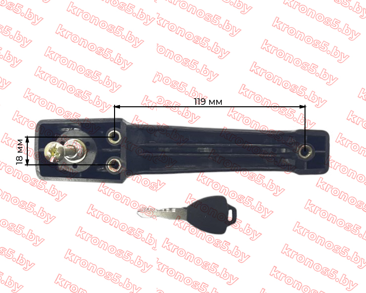 «Ручка двери кабины наружняя SHIFENG 504» - фото 2