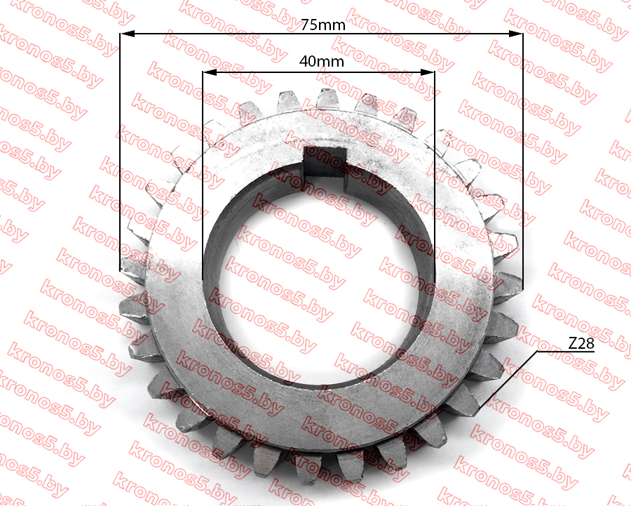 «Шестерня распределительная коленвала малая Z-28 R190/190N» - фото