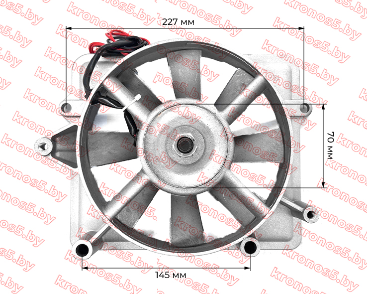 «Вентилятор в сборе (с генератором) для двигателя ZS1100, ZS1115» - фото 3