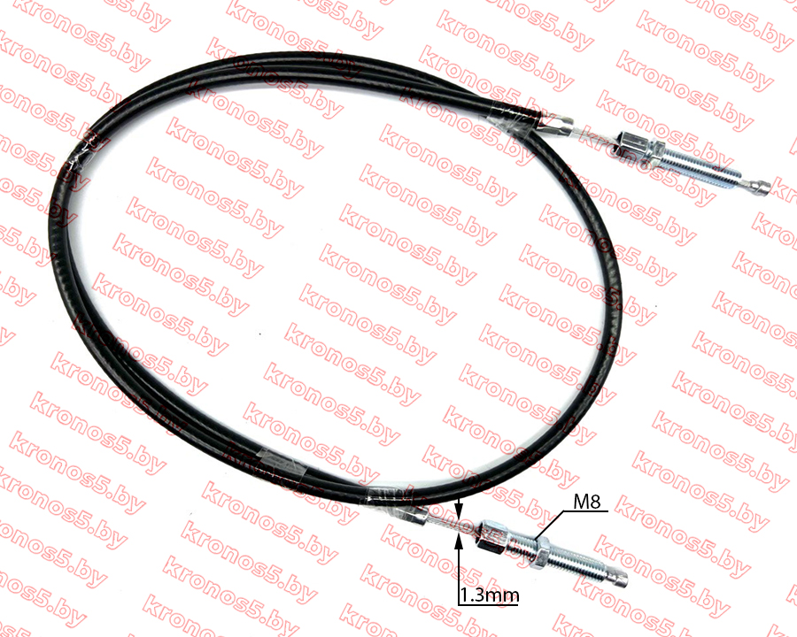 «Трос сцепления для мотоблока 9-18 л.с. L-1210 мм 178/186F» - фото