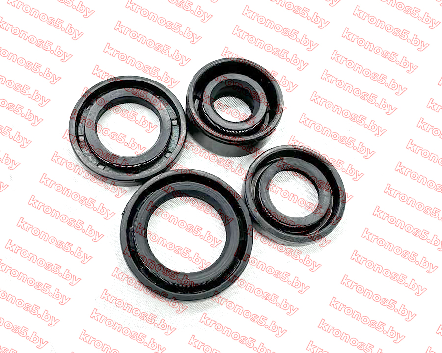 «Сальники комплект 4 шт (11,6x24x10; 17x29x5; 18,9x30x5; 13,7x24x5) R180/180N» - фото 2