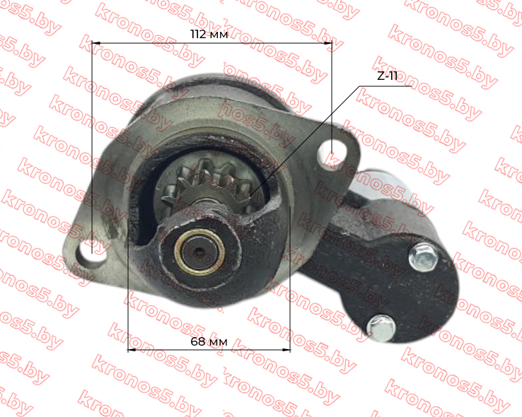 «Стартер электрический редукторный Z-11 (посадка ф-68 мм) QDJ138C» - фото
