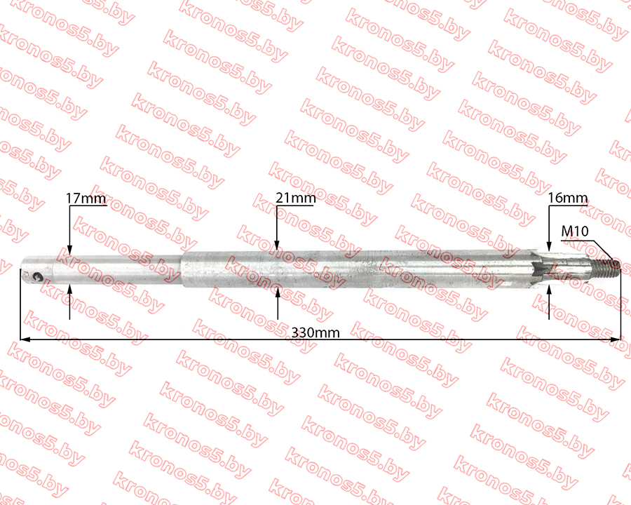 «Вал вторичный к роторной косилке задненавесной L-330 мм» - фото