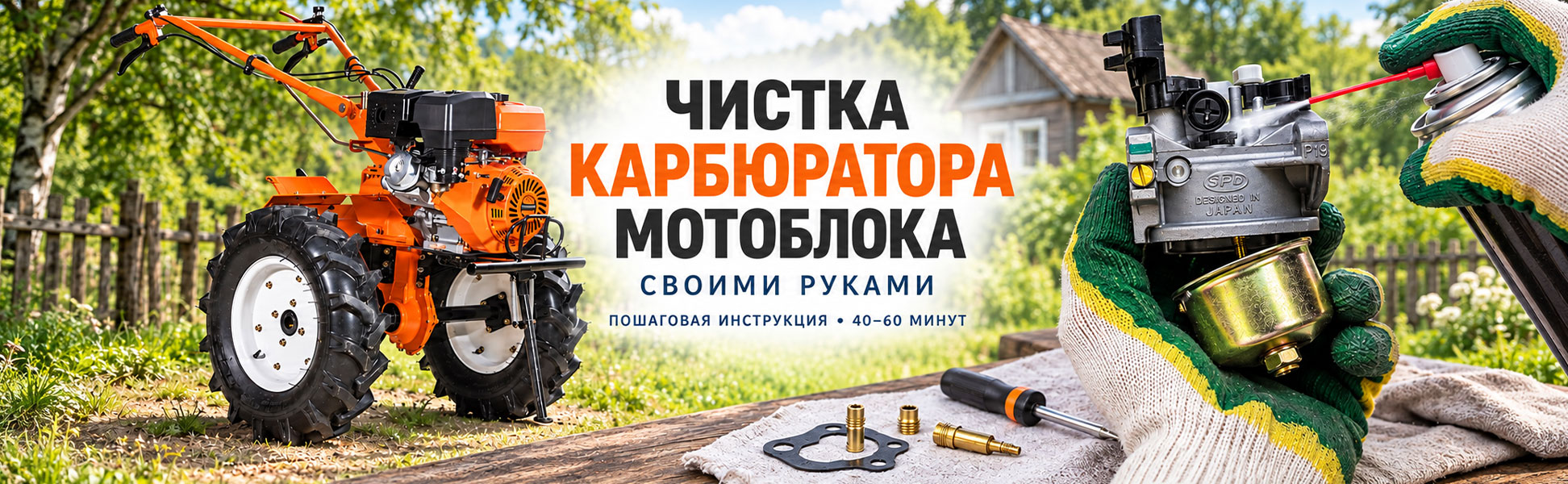Чистка карбюратора мотоблока своими руками: пошаговая инструкция