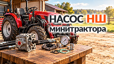 Насос НШ минитрактора: как подобрать, проверить и заменить