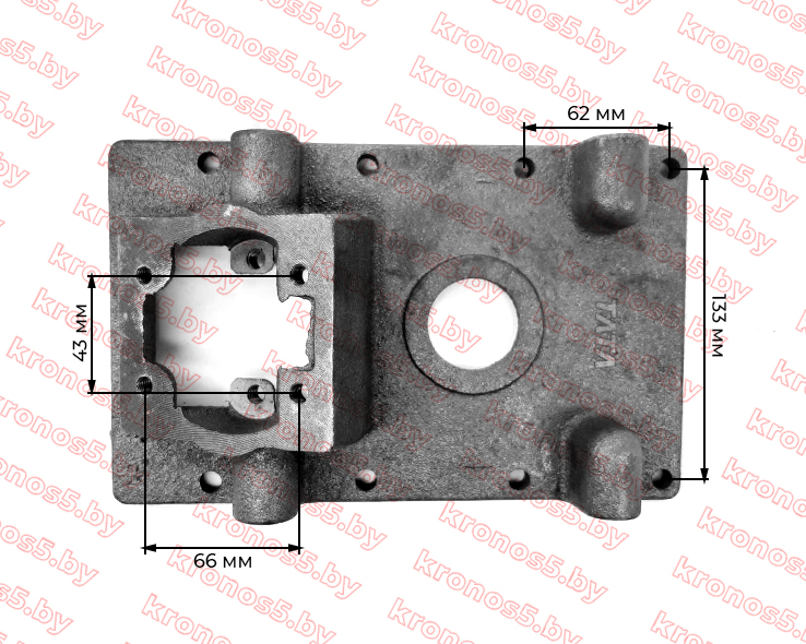 «Крышка КПП верхняя Минитрактор T24 SK» - фото 2