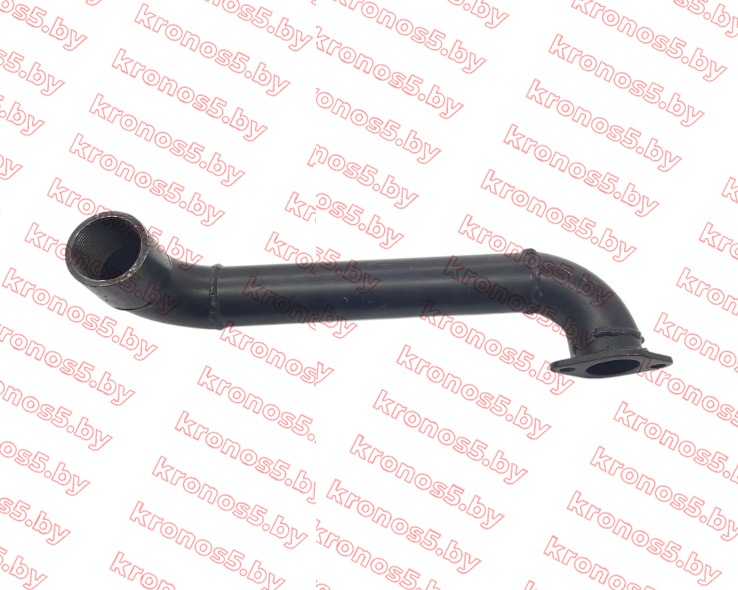 «Колено глушителя выход вниз (фланцы 2 отв., резьба) ZS1100 SK» - фото 2