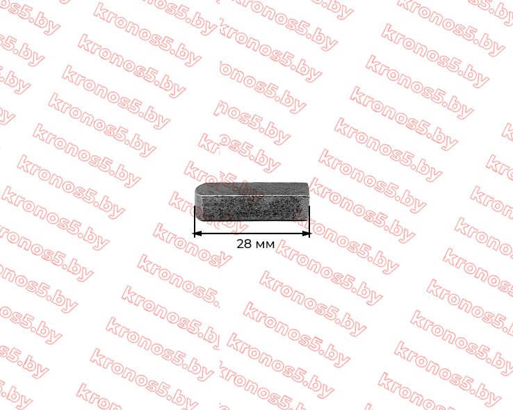 «Шпонка (28*8*7 мм) звездочки привода редуктора 24 мм» - фото 3