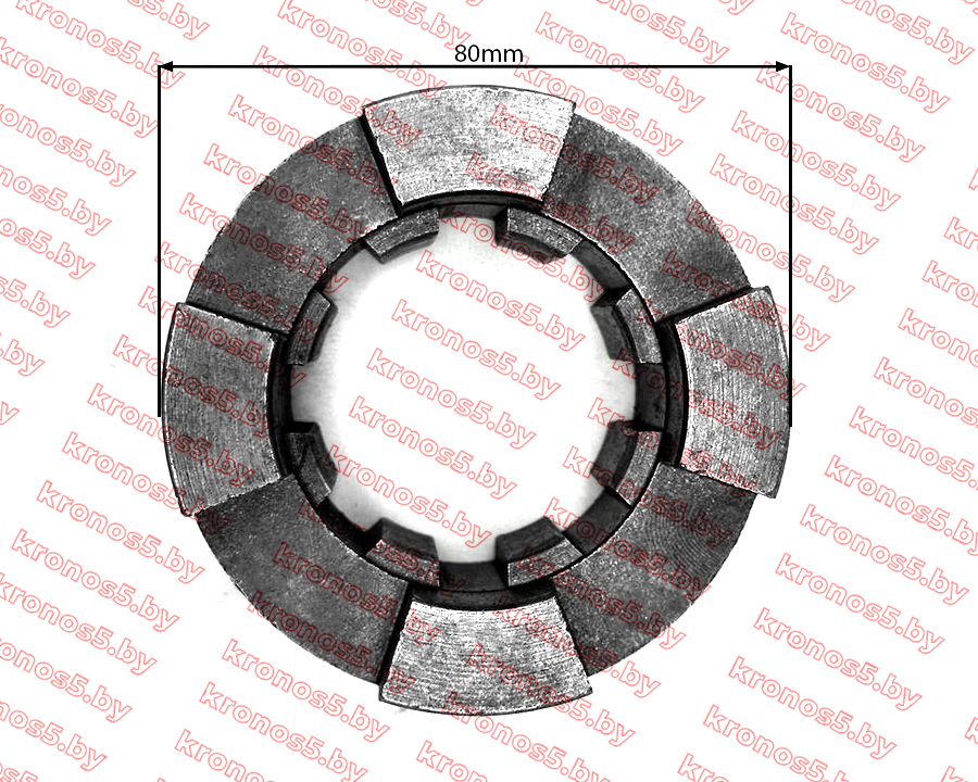 «Шестерня (муфта) блокировки дифференциала заднего моста правая (8 шлицов) » - фото 3
