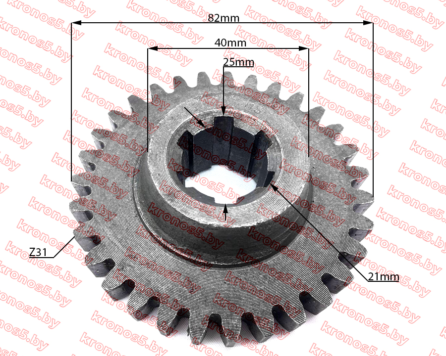 «Шестерня ведомая 3 передачи Z-31 КПП/6» - фото «Шестерня ведомая 3 передачи Z-31 КПП/6» - фото