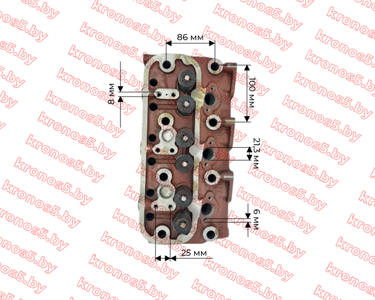 «Головка блока цилиндров с клапанами КМ385ВТ» - фото 4
