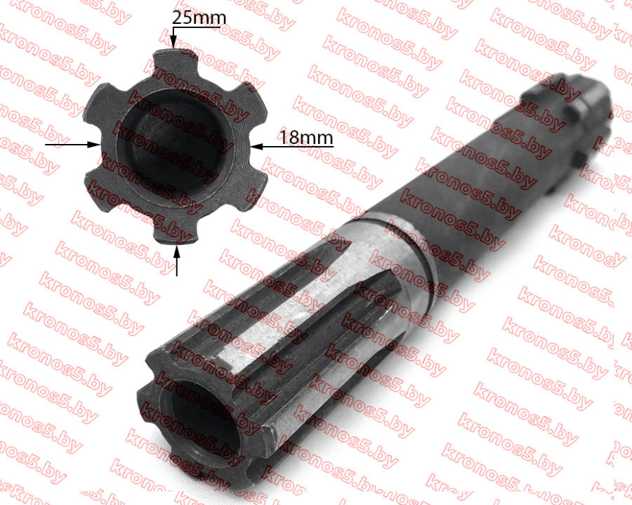 «Вал ВОМ первый Z-6/6 Xingtai 120/220» - фото 2