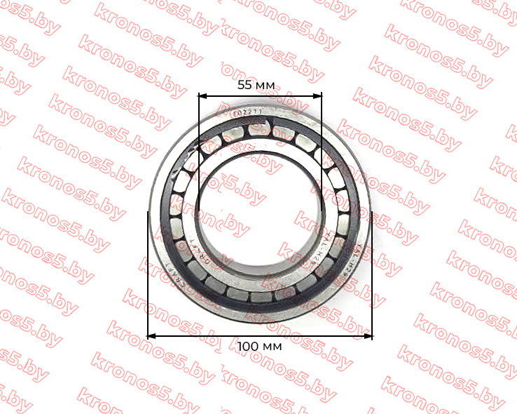 «Подшипник коленвала NLC211 роликовый 102211» - фото 3
