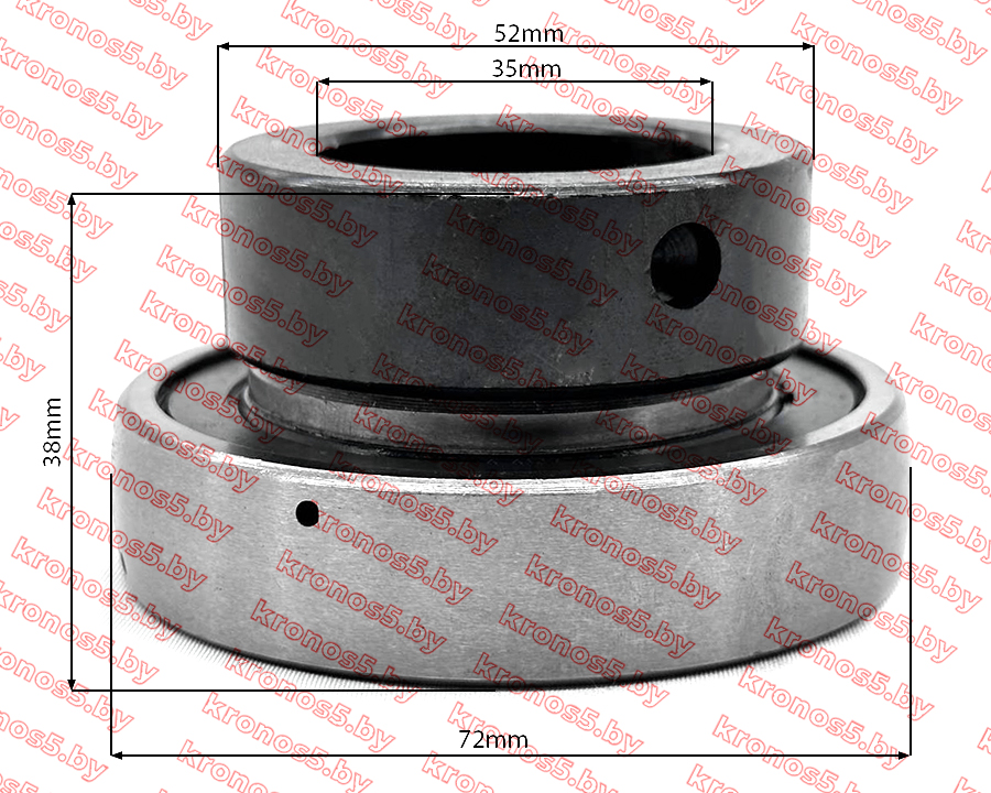 «Подшипник шариковый дефлектора D207 ф=72mm Anna» - фото «Подшипник шариковый дефлектора D207 ф=72mm Anna» - фото