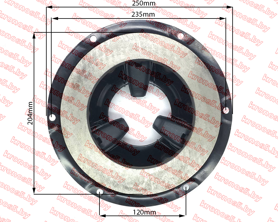 «Корзина сцепление в сборе 224 Foton/Jinma D-200» - фото