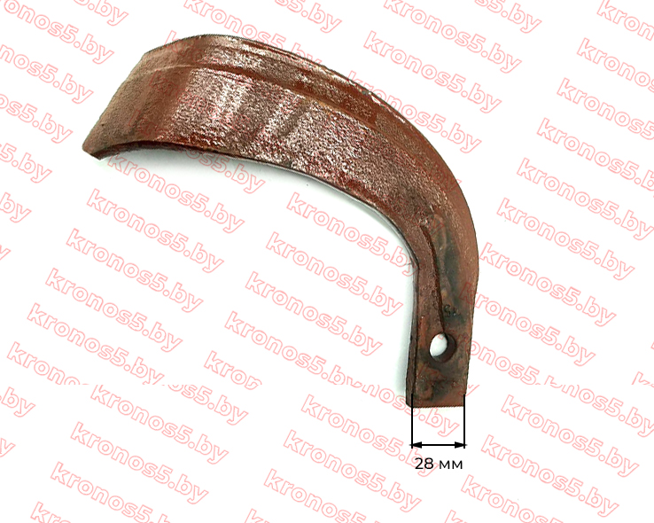 «Нож почвофрезы с шестерёнчатым приводом левый к  минитрактору IT245 (220)» - фото 2