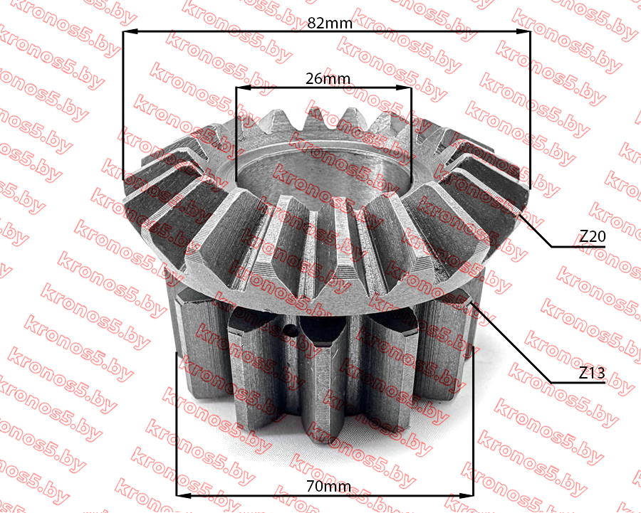 «Шестерня полуоси правая Z-13/20 ф=36 мм» - фото
