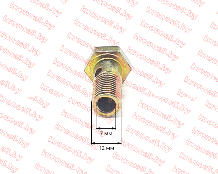 «Болт штуцер М12» - фото 3