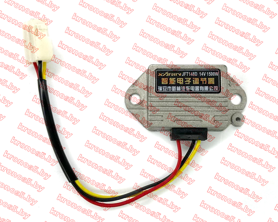 «Реле регулятор зарядки JFT148D (14V, 1500W) 3 провода с фишкой TY295IT» - фото 2