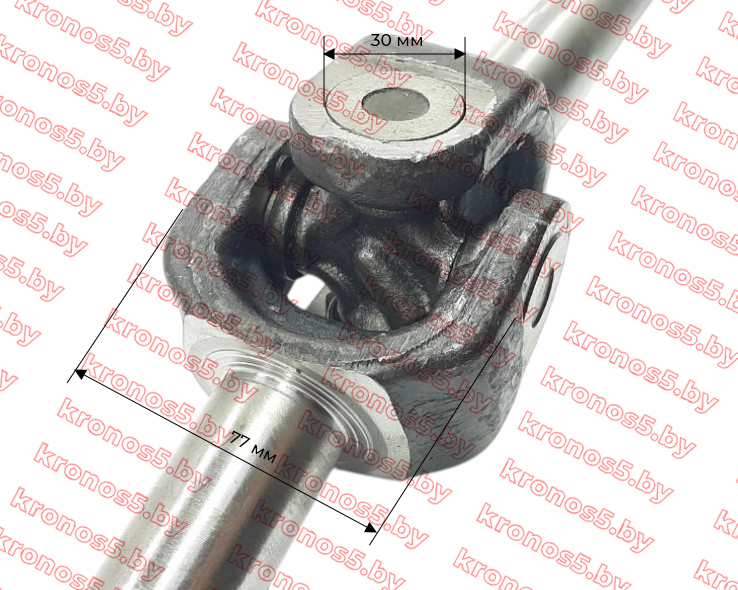 «Вал карданный (полуось) переднего моста 244 Z-6/6, d-28/32 мм. (оригинал)» - фото 4