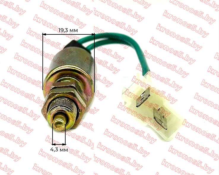 «Включатель тормозных стоп-сигналов (лягушка) 240/244 М10*1 мм.» - фото 4