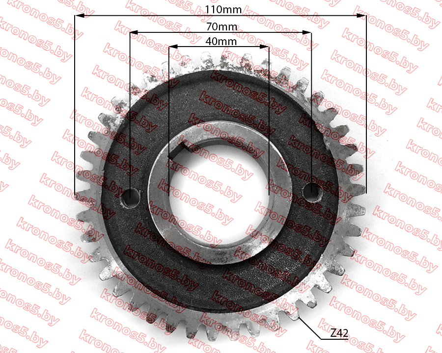 «Шестерня распределительная коленвала Z-42 R195/195N» - фото