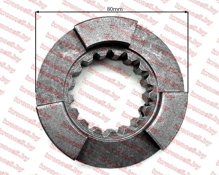 «Шестерня (муфта) блокировки дифференциала неподвижная  (17 шлицов) » - фото