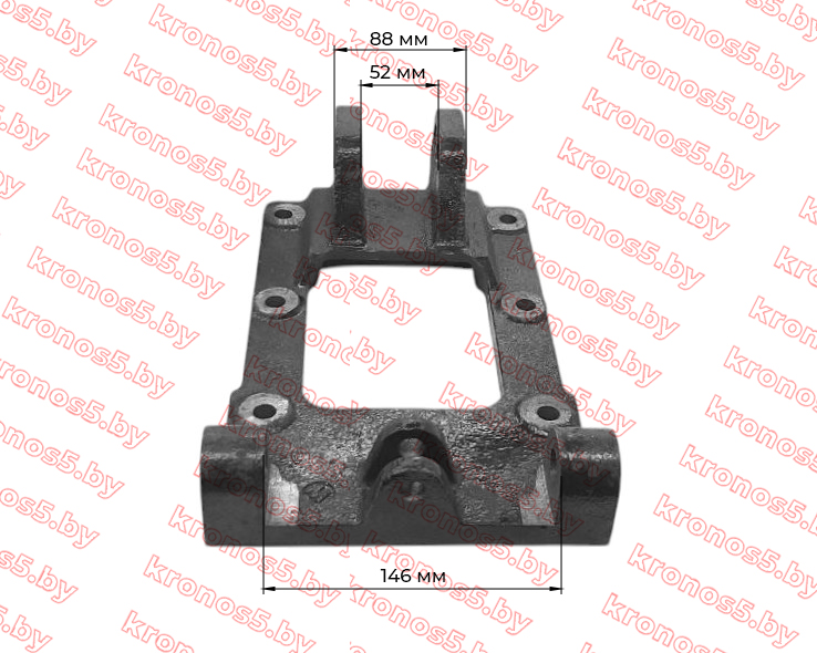«Задняя крышка (плита навески) минитрактора квадрат Shifeng 244» - фото 5