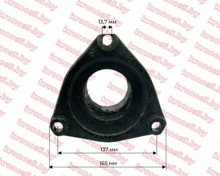 «Шкив маховика 4-х ручейковый Ф=110 мм R190/R192/R195» - фото 2