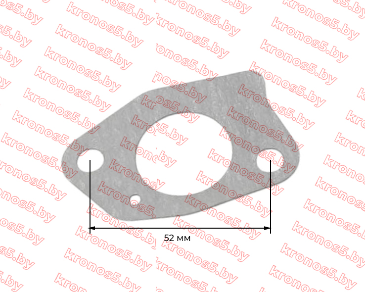 «Прокладка карбюратора (карб/переход) 188/190/192F» - фото 2