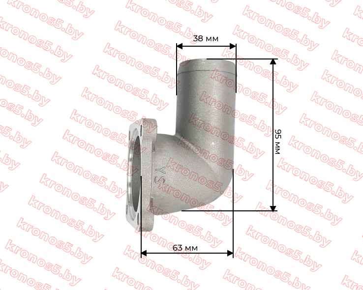 «Крышка (корпус) термостата КМ385ВТ» - фото 2
