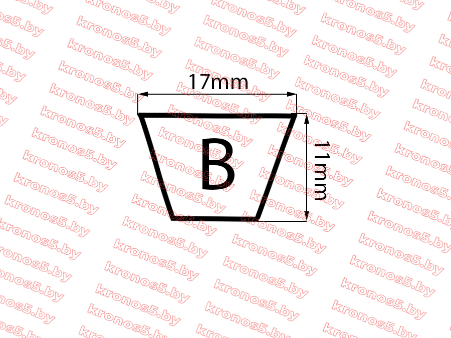 «Ремень B(Б)-3200 Lp / 3160 Li» - фото 2