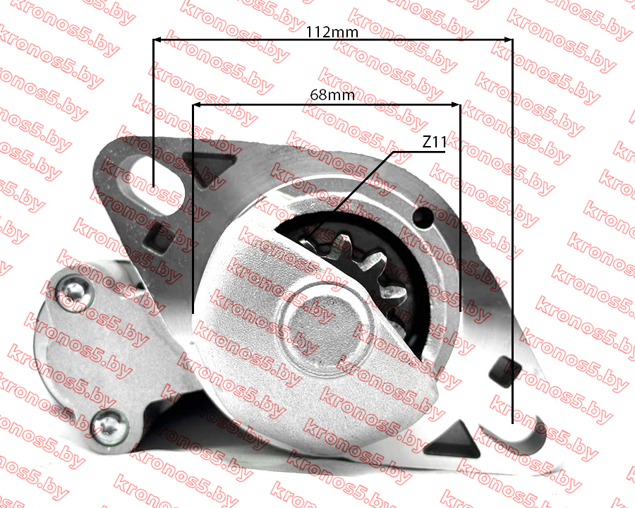 «Стартер электрический Z-11 (посадка ф=68мм) R195/195N (тип 1)» - фото