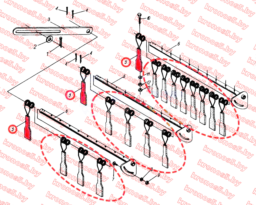 «Лопатка с пружиной ботвоудалителя Anna» - фото 3