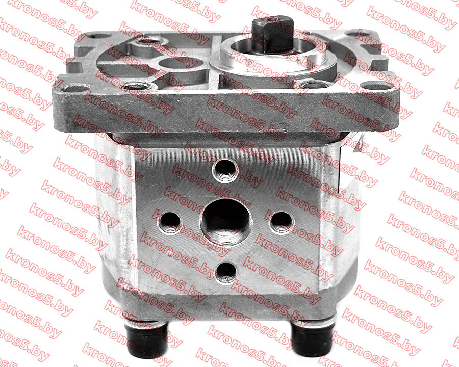 «Гидравлический насос (шестернчатый) CBT-E306, левого/правого вращения, плоский привод, выход 180°» - фото