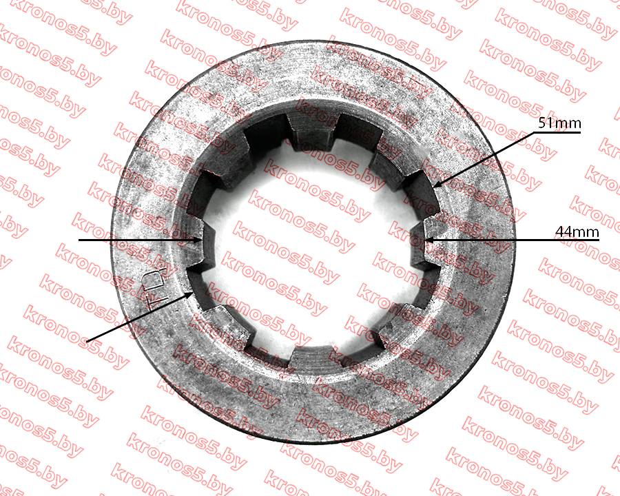 «Шестерня (муфта) блокировки дифференциала заднего моста левая (8 шлицов) » - фото 2