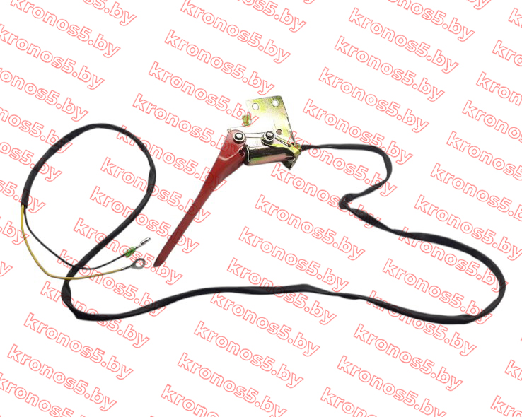 «Ручка аварийной остановки двигателя к мотоблоку с воздушым охлаждением в сборе с проводом» - фото 4