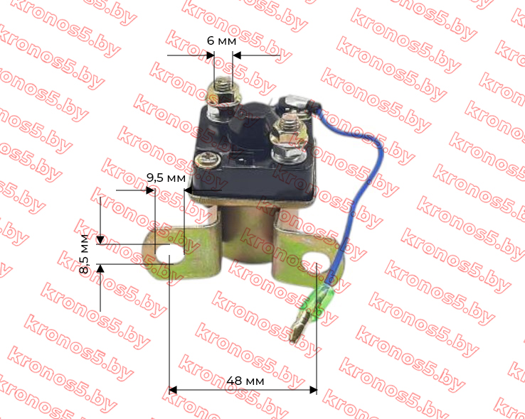 «Реле стартера JD134-12V (Регулятор электронный) Кентавр/Уралец 224» - фото