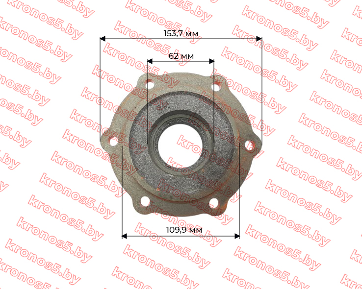 «Крышка вала полуоси (ф=23 мм ) редуктора КПП 3+1 мотоблока 2090Б 168/170F» - фото 4