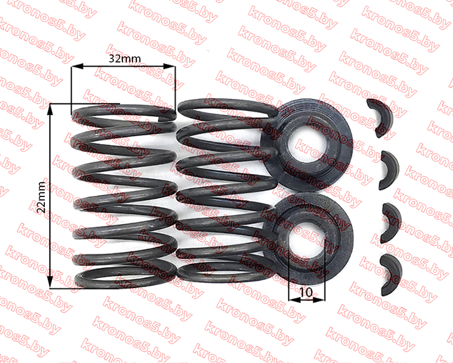 «Клапанный механизм на 2 клапана 178F» - фото