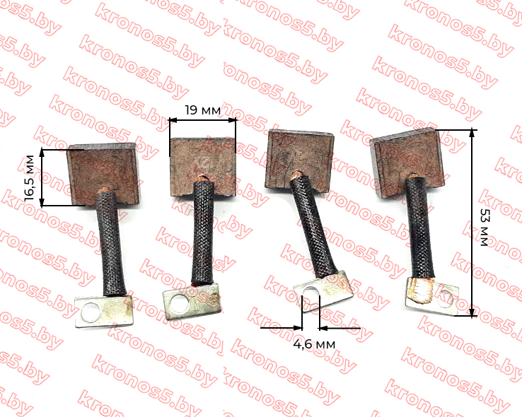 «Щетка стартера (комплект 4 шт) (редуктор)» - фото 2