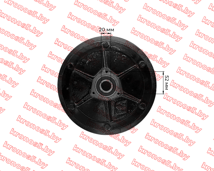 «Сцепление в сборе для мотоблока R180/R190 (2 ручья)» - фото 3