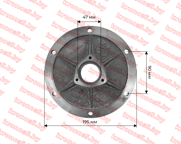 «Крышка муфты сцепления 180/190/R195/195N» - фото «Крышка муфты сцепления 180/190/R195/195N» - фото