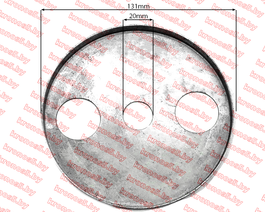 «Пыльник овальный с 3-мя отв. Anna» - фото