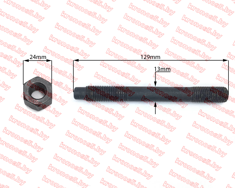 «Шпилька крепления ГБЦ R190/190N (4 шт)» - фото