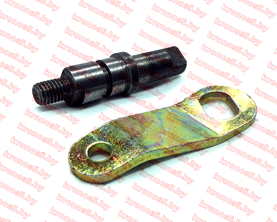 «Рычаг с валом (ось) колодки тормоза шестерни Z-43 КПП/6 в сборе» - фото 2