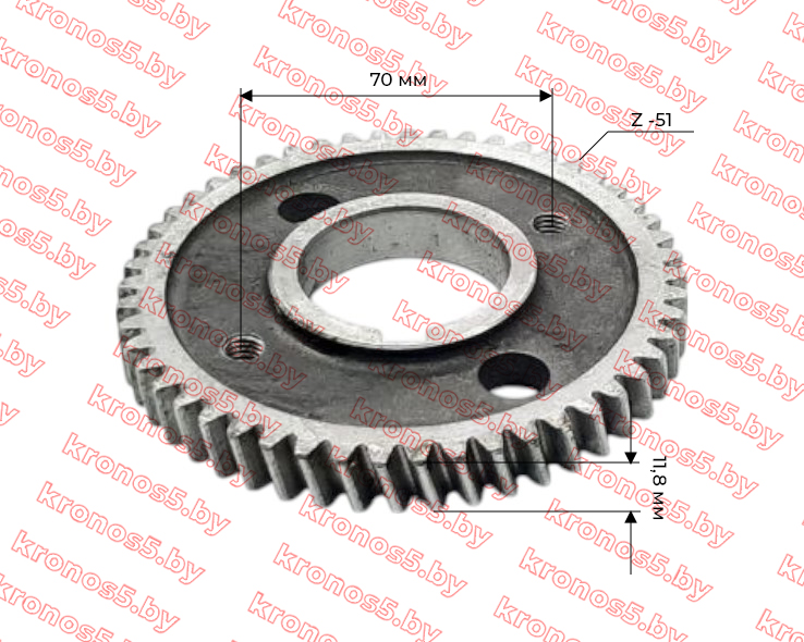 «Шестерня коленвала распределительная Z-51 - 190N/195N» - фото 3