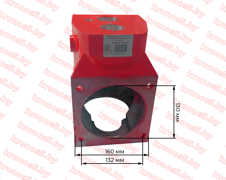 «Корпус КПП к мотоблокам с воздушным охлаждением под 2 ВОМа» - фото 4